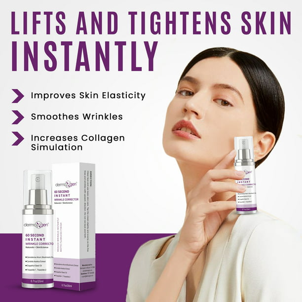 Dermaxgen® 60 Second INSTANT Wrinkle Corrector Reduce Deep Wrinkle & Fine Lines ANTI-AGING SOLUTION