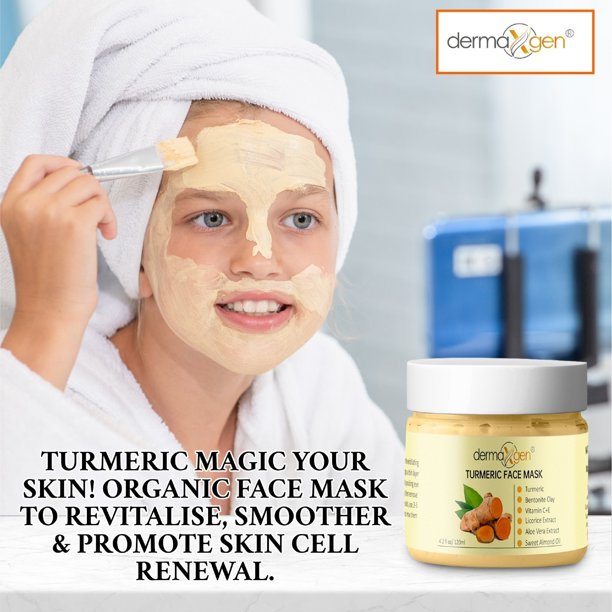 TURMERIC FACE MASK PIGMENTATION+BLEMISH CORRECTOR+DARK SPOTS+ BRIGHTENS+ HEALS