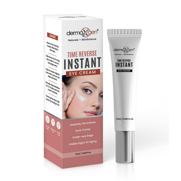 INSTANT EYEBAG REMOVER (12ML) TIME REVERSE Anti-Aging, Reduce Dark Circles, Puffiness, Eye Bags, Wrinkles Dermaxgen®