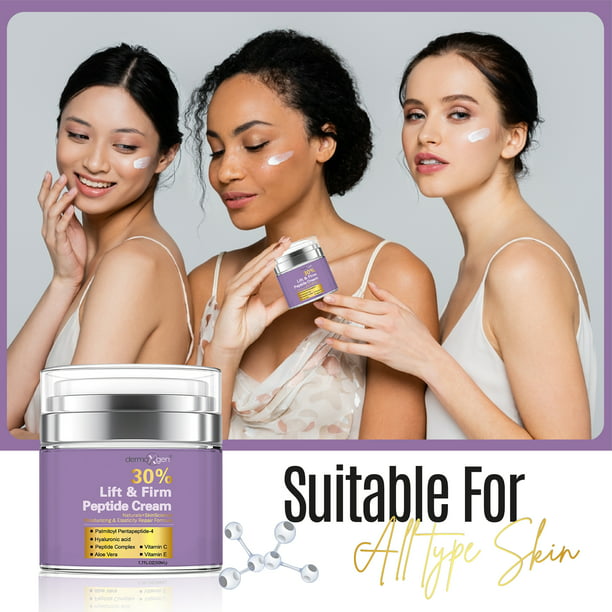 30% MATRIXYL 3000 Anti-Aging Wrinkle Cream + Acetyl Hexapeptide-3 + Retinol (Vitamin A) + Hyaluronic Acid + Vitamin C, 1.7 Fl. Oz.