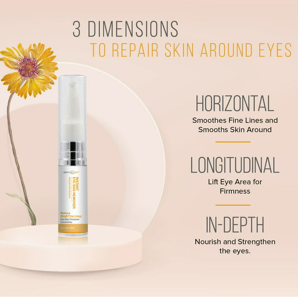 INSTANT EYEBAG REMOVER Anti Aging Reduce Dark Circles, Puffiness, Eye Bags, Wrinkles DERMAXGEN