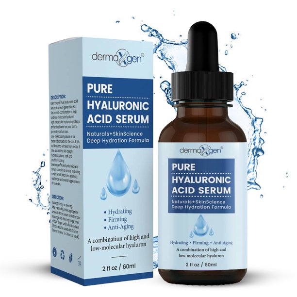 PURE 100% Hyaluronic Acid Serum Anti Aging Intense Anti