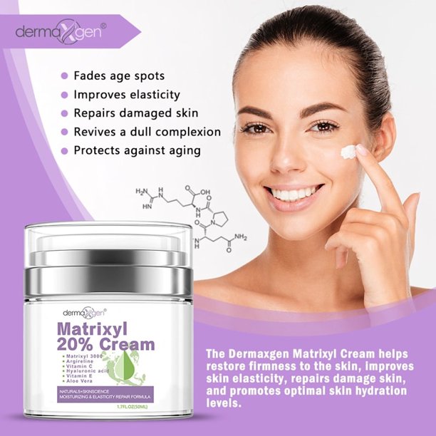 Dermaxgen 20% MATRIXYL 3000 + Peptide Complex+ Retinol Acetate (Vitami ...