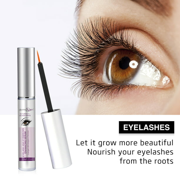 Eyelash Growth Serum- Pure Organic - Enhancement For Longer,Fuller & Thicker Lashes and Eyebrows